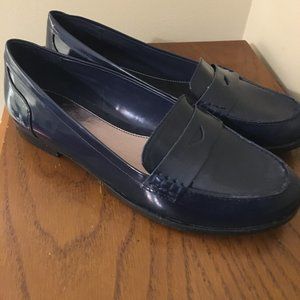 Navy Loafers